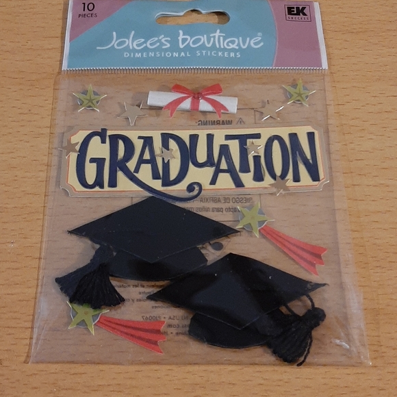 ☀️3/$10☀️ NWT Graduation Stickers